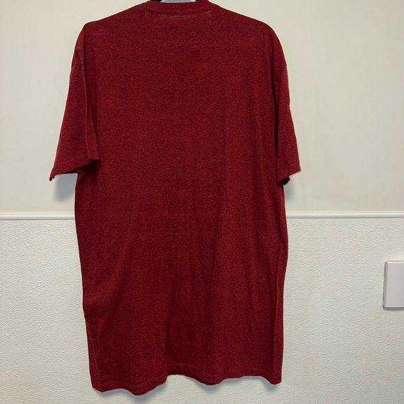 Men's Eighty Eight T-Shirt, X-Large, Burgundy New York - Picture 8 of 9